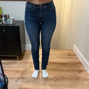 Sneak Peek Dark Blue Skinny Jeans